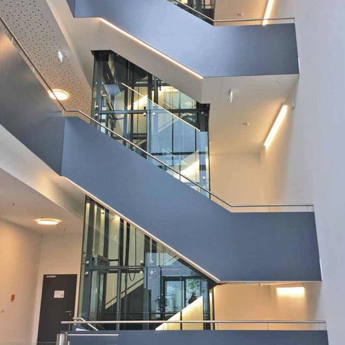 Dokumentseite mit Sopro Systemaufbau für Abdichtung und Fliesenarbeiten beim Haribo Bauprojekt