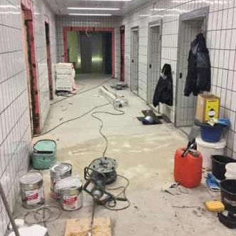 Baubereich: Produktionsbereich, Großküche oder Sanitäranlagen